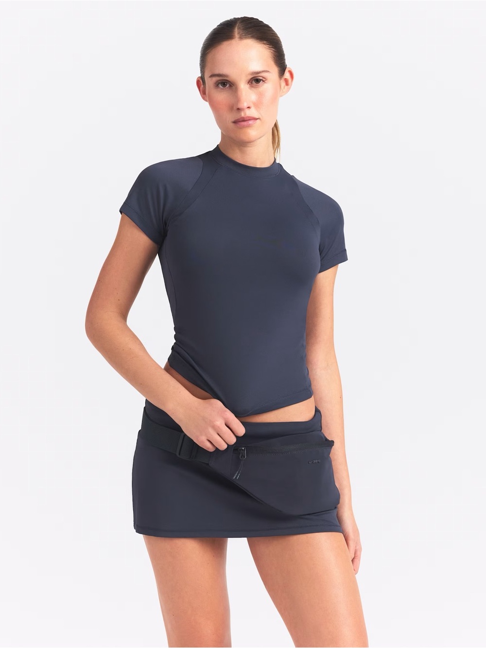 NWT Nike Skims Airy Baby tee size xl in deep royal